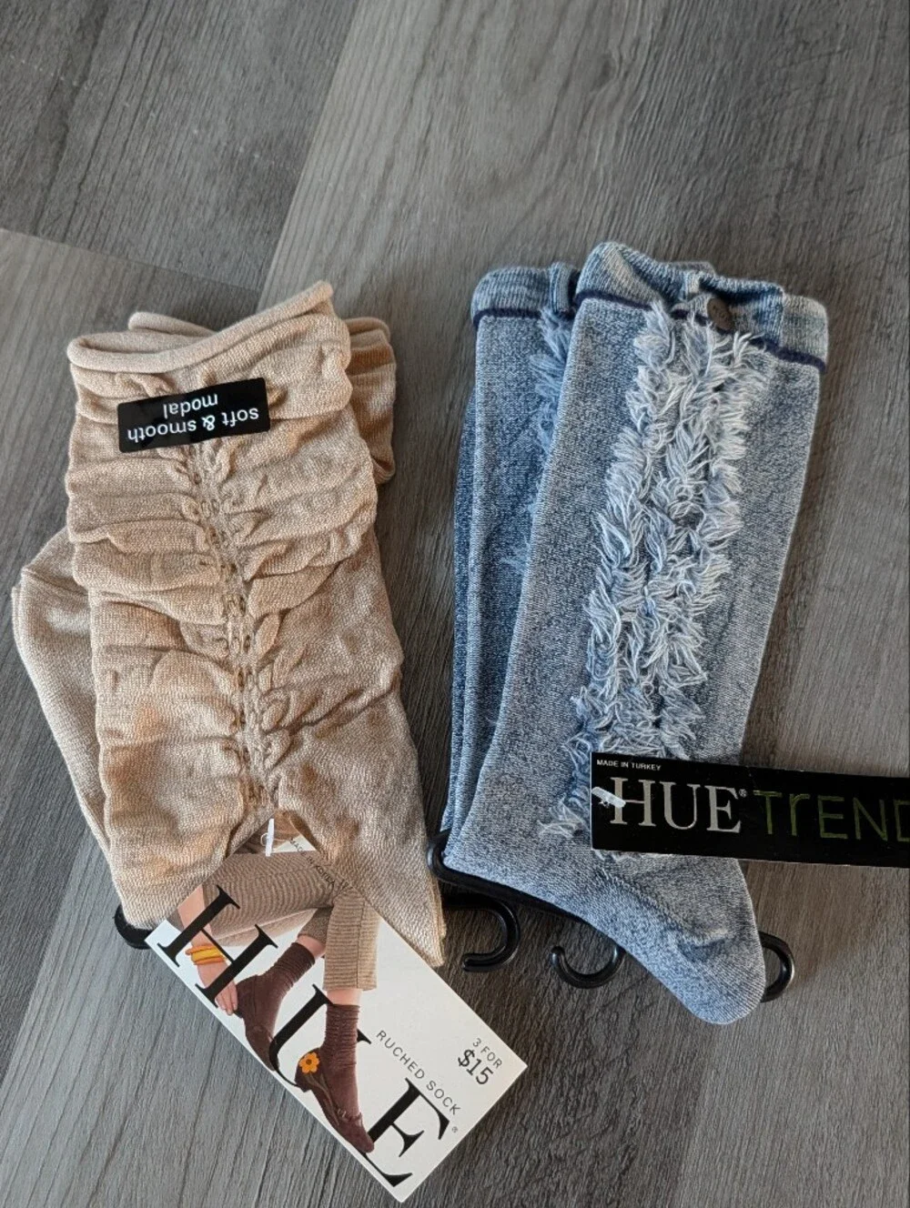 nwt HUE fun crew sock bundle